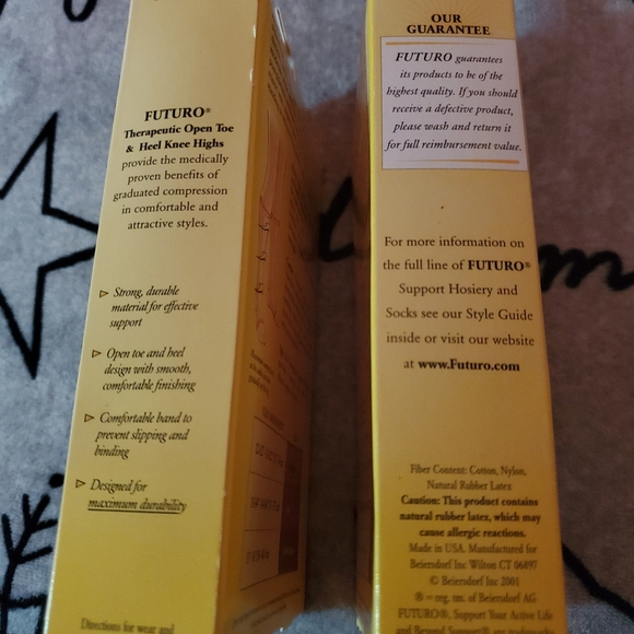 Futuro Open Toe Therapeutic Support Knee High - Picture 3 of 5